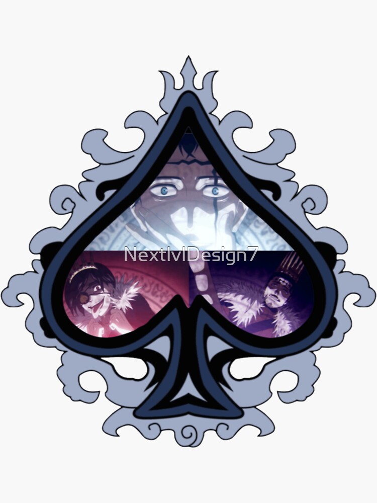 "Black Clover Spade Kingdom's Dark Triad" Sticker for Sale by