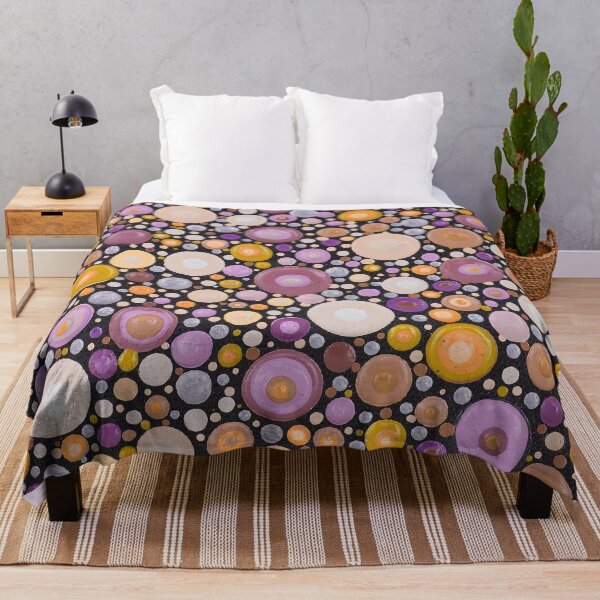 Item preview, Touch Me - Purple & Gold designed and sold by Amy Diener.
