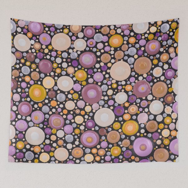 Item preview, Touch Me - Purple & Gold designed and sold by Amy Diener.