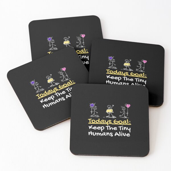 Item preview, Todays Goal Keep The Little Ones Alive Funny Parenting Challenge designed and sold by CBCreations73.