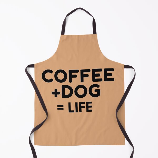 Item preview, coffee and dog for life designed and sold by theartygirl.