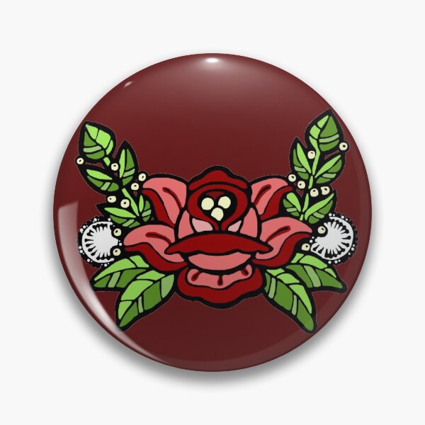 Item preview, red rose tattoo  designed and sold by sandpiperstudio.
