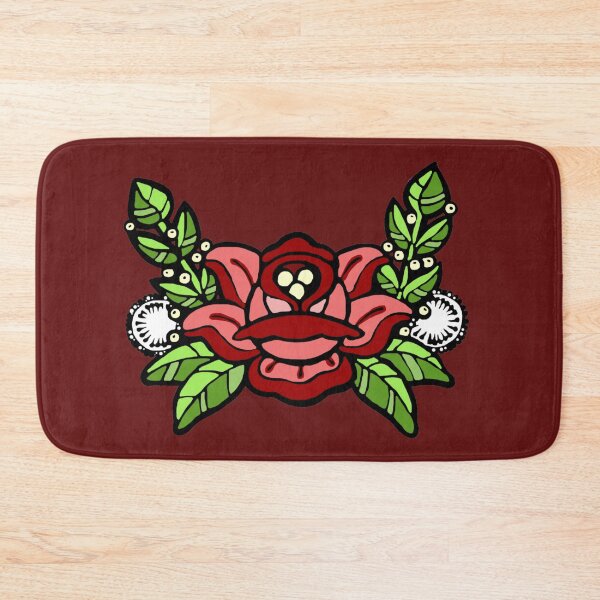 Item preview, red rose tattoo  designed and sold by sandpiperstudio.