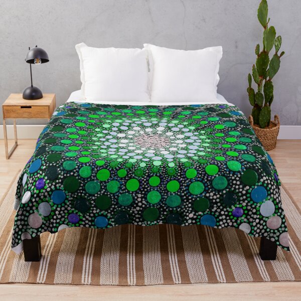 Item preview, Mesmerizing - Green & Blue designed and sold by Amy Diener.