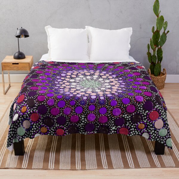 Item preview, Mesmerizing - Purple & Peach designed and sold by Amy Diener.