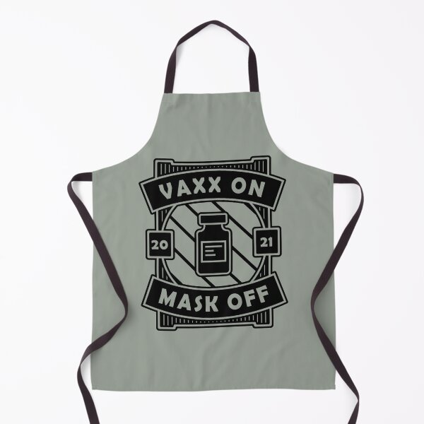 Item preview, Vaxx On Mask Off - Funny Vaccine Motivation (Black Design) designed and sold by DrawingBoard.