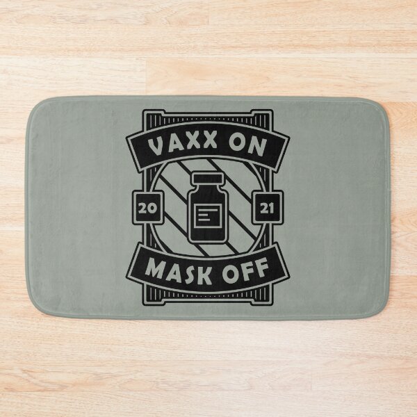 Item preview, Vaxx On Mask Off - Funny Vaccine Motivation (Black Design) designed and sold by DrawingBoard.