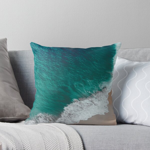 Item preview, Blue ocean wave print designed and sold by Yulia Sh.