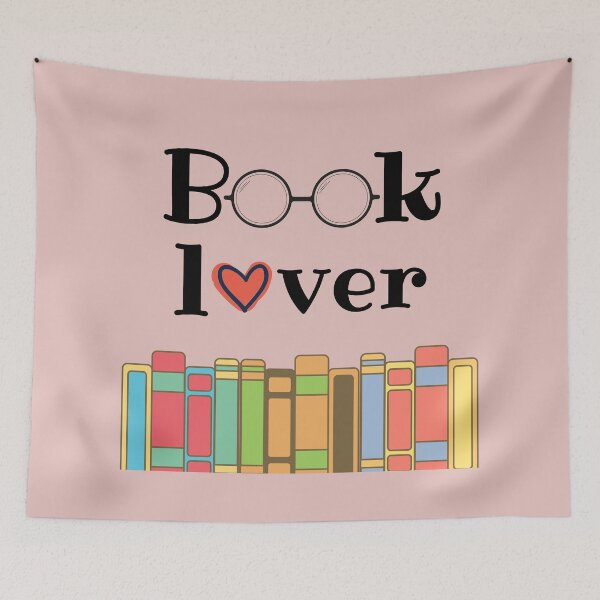 Item preview, Book lover-pink designed and sold by CharlizeMagne.