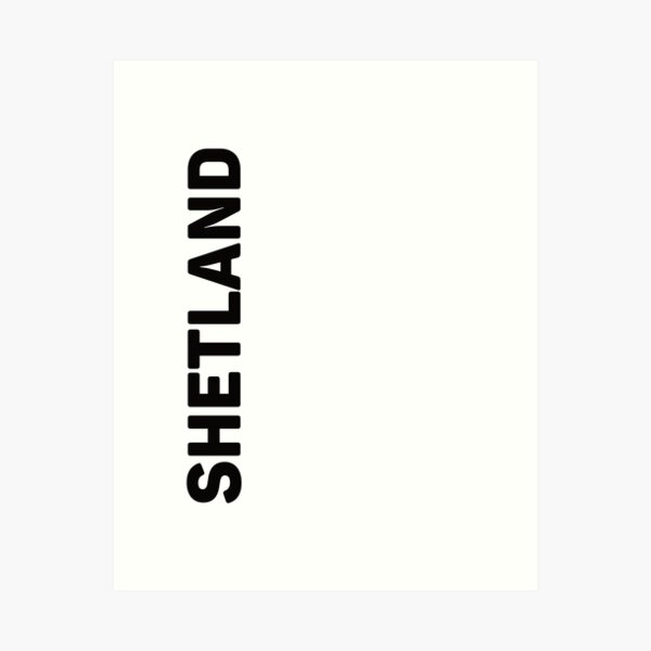 Item preview, Shetland designed and sold by designkitsch.