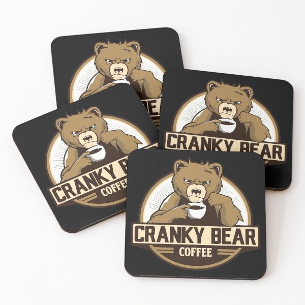 Item preview, bear coffee designed and sold by deangelomueller.