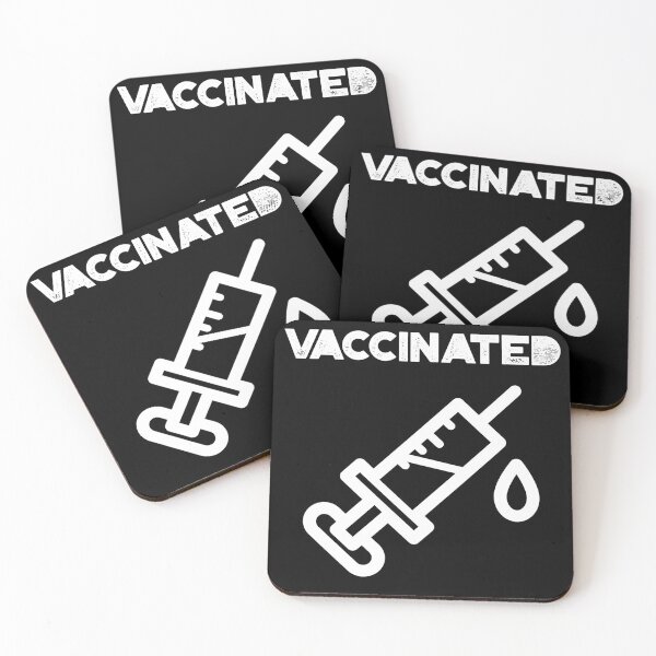 Item preview, Covid 19 Vaccinated - Covid 19 Vaccine Design designed and sold by mum-of-two.