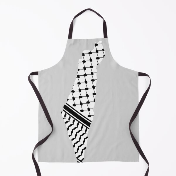 Item preview, Palestinian map with Hatta Kufiya Pattern  designed and sold by Budoorsaeedoo.