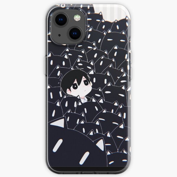 Tshirt omori - omori fanart - jeu omori Sticker Coque souple iPhone