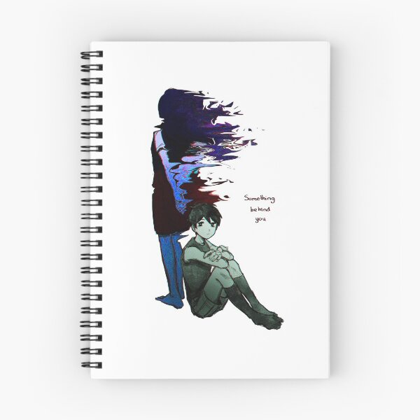 Item preview, omori Tshirt - some thing behind you fanart - omori game sticker  designed and sold by bonnybazooka.