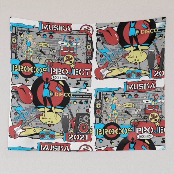 Item preview, Brocosproject 2021. Design, musical t-shirts, comic designed and sold by brocosproject.