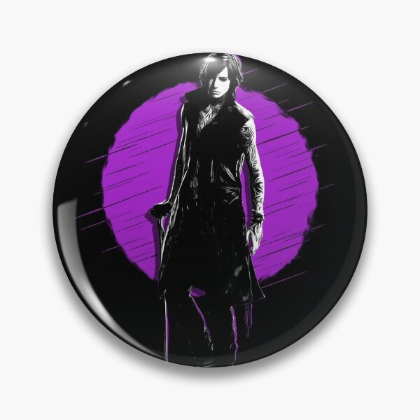 Devil May Cry 3 Inspired Lady Enamel Pin Badge -  Finland