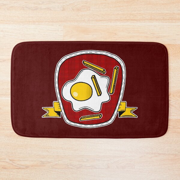Item preview, Shield Egg with French Fries designed and sold by espacionegativo.