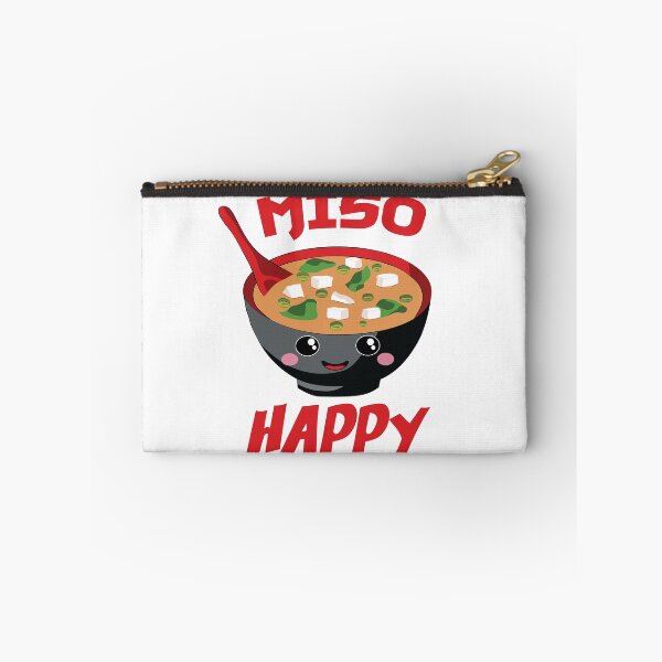 Item preview, Miso Happy - Funny Japanese Food designed and sold by TheInkElephant.