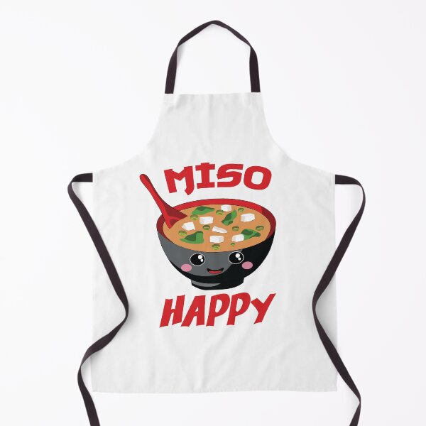 Item preview, Miso Happy - Funny Japanese Food designed and sold by TheInkElephant.