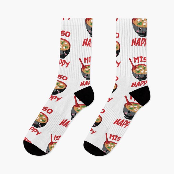 Item preview, Miso Happy - Funny Japanese Food designed and sold by TheInkElephant.
