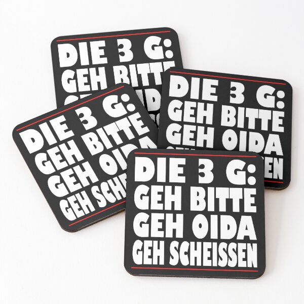 Item preview, The 3 G go please go Oida go shit designed and sold by lotushaza.