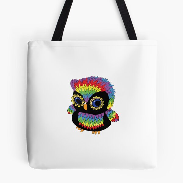 Item preview, Rainbow Owl designed and sold by Pixiechu.
