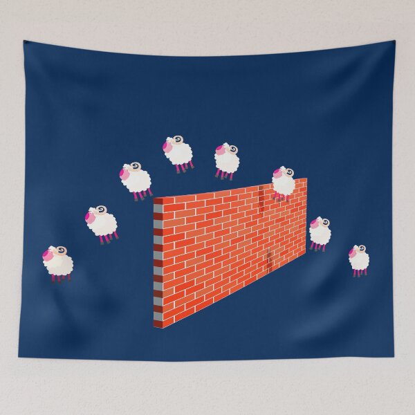 Item preview, Counting Sheep for insomniacs designed and sold by bradm50.