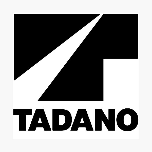 Tractor Tadano Potrait Logo Photographic Print For Sale By