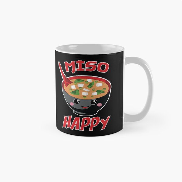 Item preview, Miso Happy - Funny Japanese Food designed and sold by TheInkElephant.