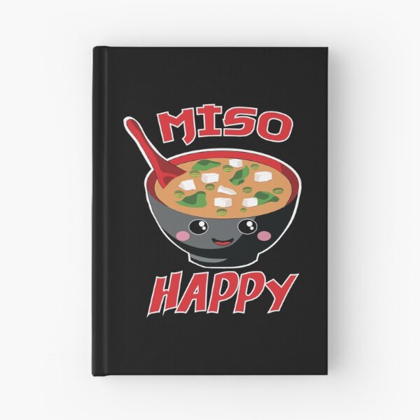 Item preview, Miso Happy - Funny Japanese Food designed and sold by TheInkElephant.