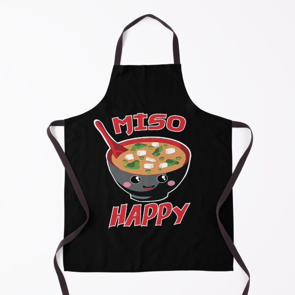 Item preview, Miso Happy - Funny Japanese Food designed and sold by TheInkElephant.