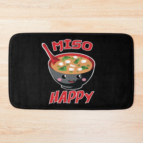 Item preview, Miso Happy - Funny Japanese Food designed and sold by TheInkElephant.