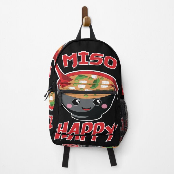 Item preview, Miso Happy - Funny Japanese Food designed and sold by TheInkElephant.