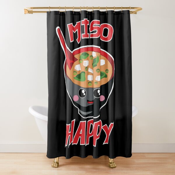 Item preview, Miso Happy - Funny Japanese Food designed and sold by TheInkElephant.
