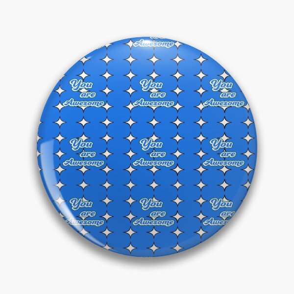 Item preview, Eres impresionante con Twinkles Blue Pattern designed and sold by Sector18.