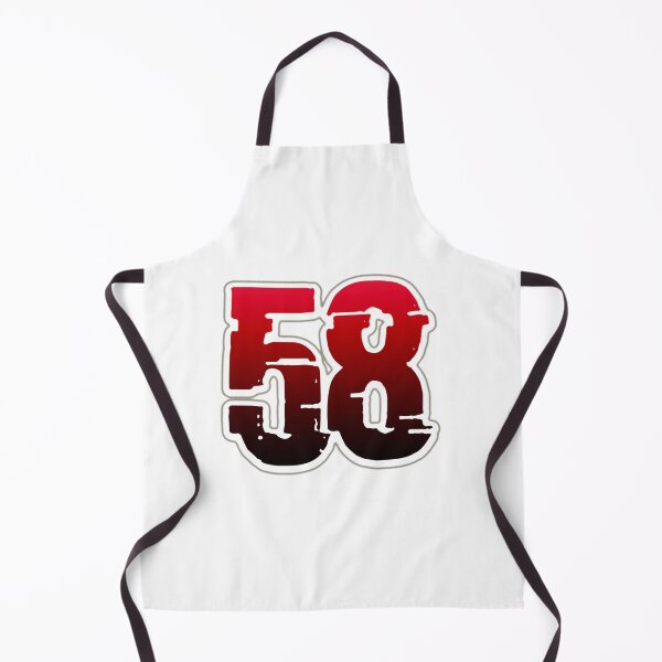 Item preview, Creepy Red Number 58 designed and sold by creepy-red.