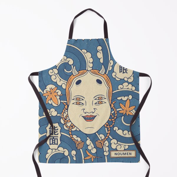 Item preview, Noumen Japanese mask illustration designed and sold by Ryan Paul Ragnni.