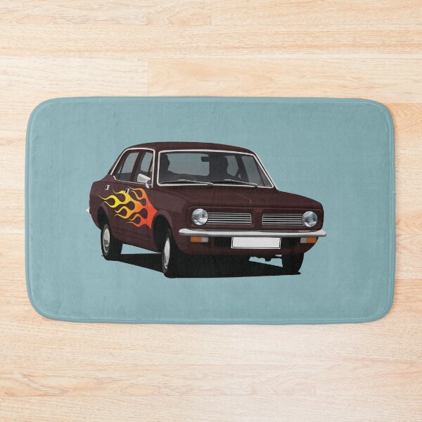 Item preview, Pimped Morris Marina Sedan - Oh Fudge with the flames designed and sold by knappidesign.