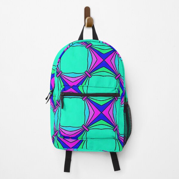 Item preview, Block Chain Green Blue and Purple Pattern designed and sold by Sector18.