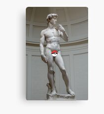 Poké ball David Metal Print