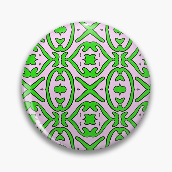 Item preview, Maravillosa bendición rosa y verde patrón Doodle designed and sold by Sector18.