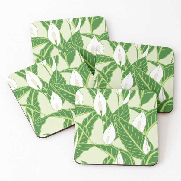 Item preview, Spathiphyllum - flower pattern / pattern designed and sold by DesignByABC.