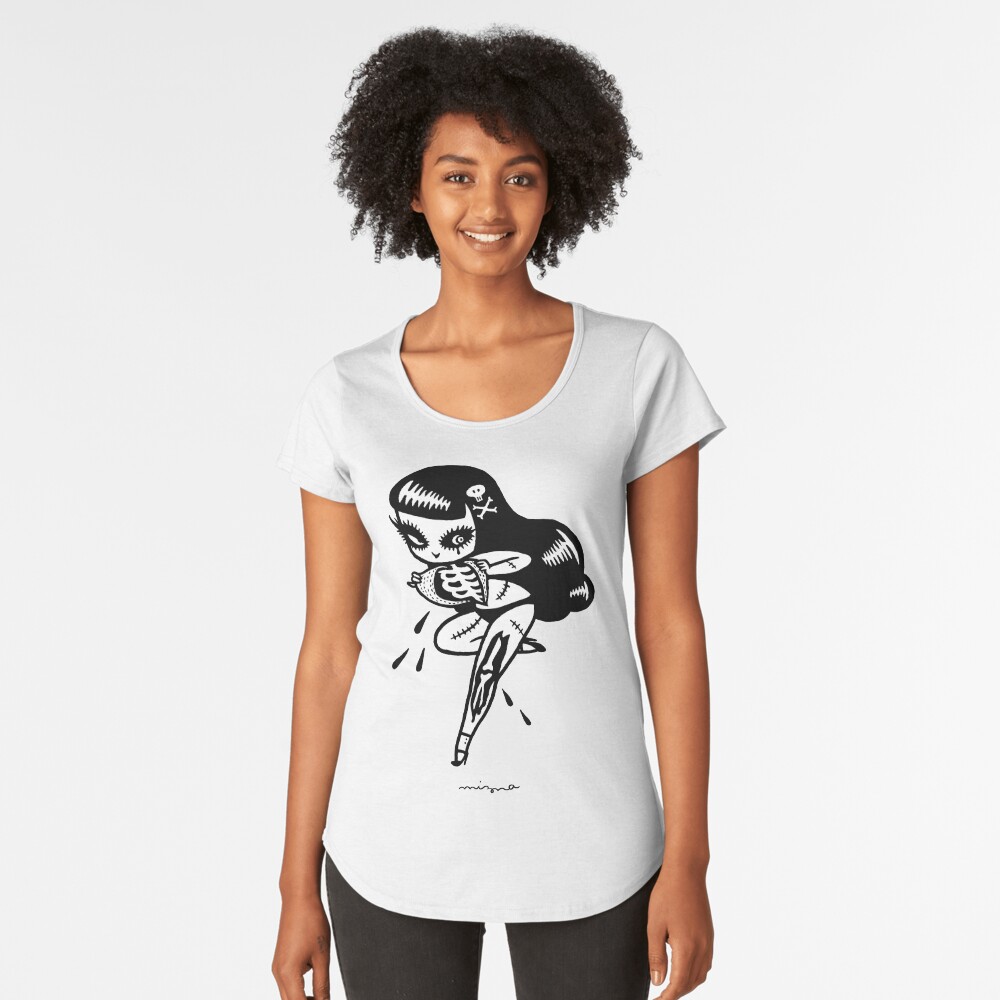 Item preview, Premium Scoop T-Shirt designed and sold by MiznaWada.