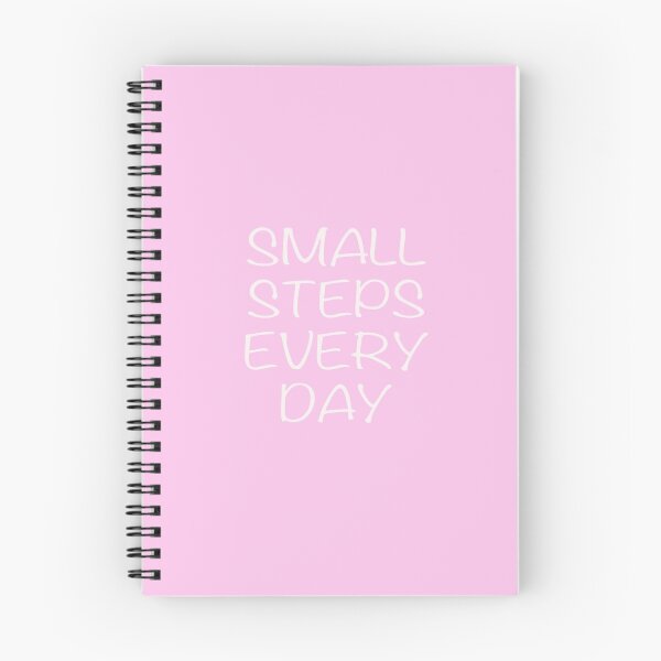 Item preview, saying / quote, small steps every day designed and sold by Rainbowdog.