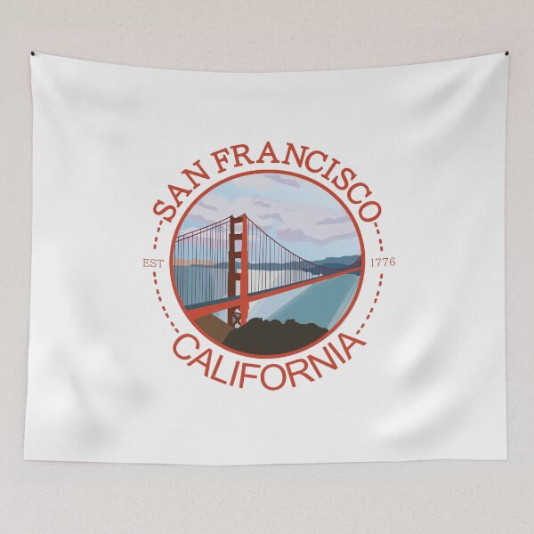Item preview, SAN FRANCISCO CALIFORNIA BADGE designed and sold by Wolfy's Whims.