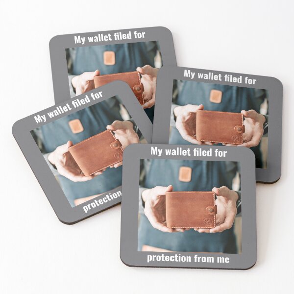 Item preview, " Wallet filed for protection" (white text). designed and sold by skoumpourdides.