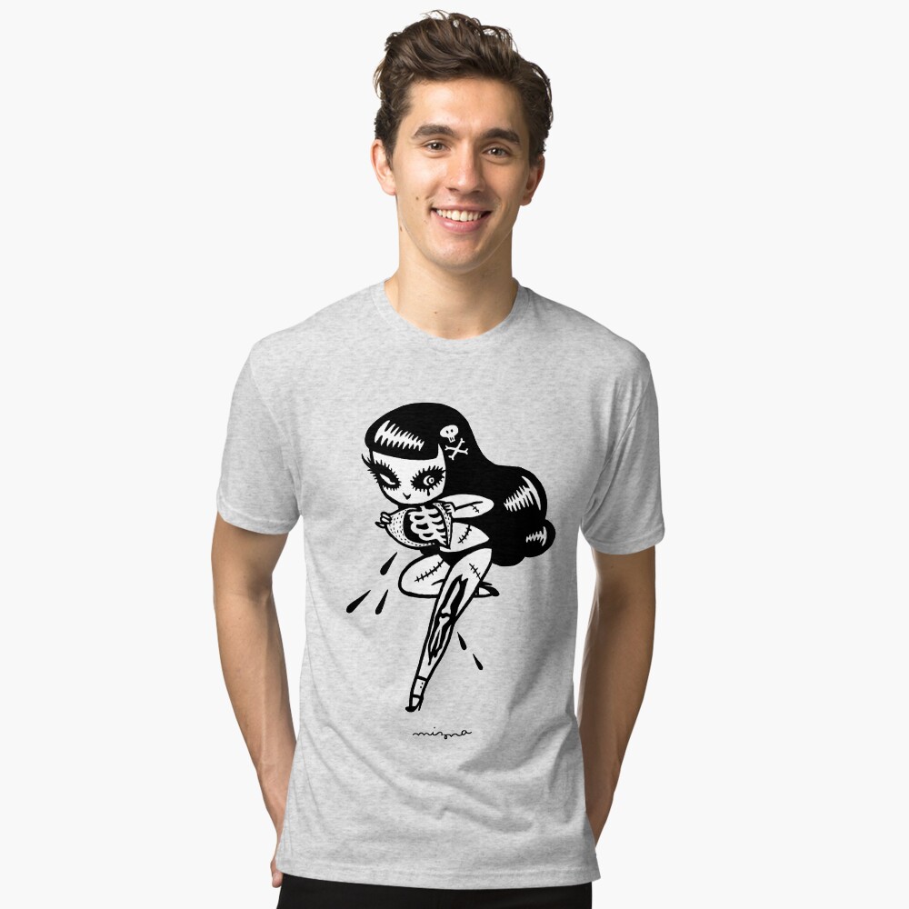 Item preview, Tri-blend T-Shirt designed and sold by MiznaWada.
