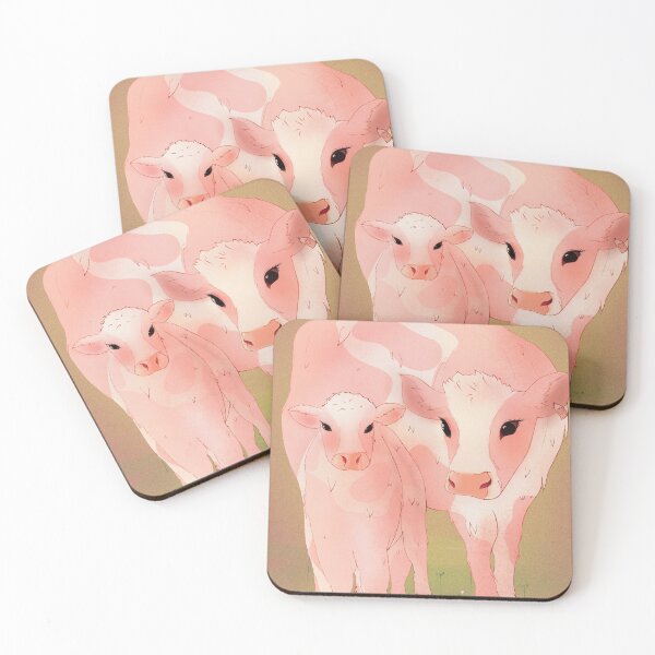 Item preview, strawberry cows designed and sold by lilpainterguy.