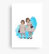 Little secrets Canvas Print